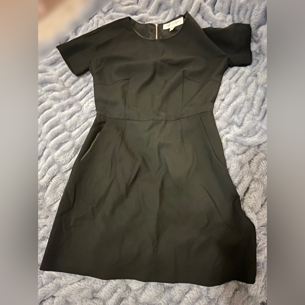 French Connection Elegant Black Midi Dress